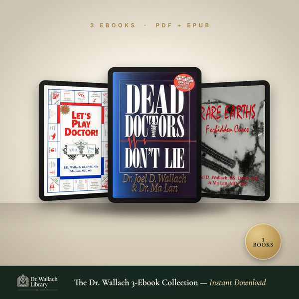Dr. Wallach 3-Ebook Collection by Youngevity - digital PDF and EPUB download