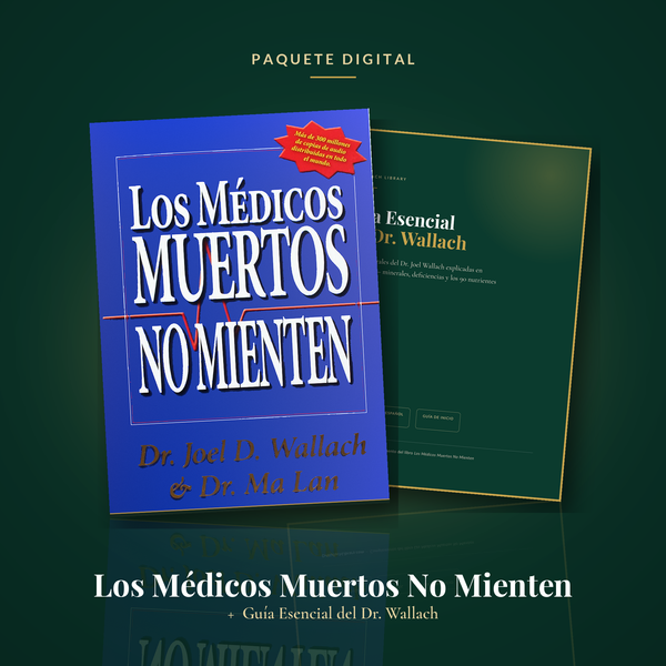 Paquete digital en español del Dr. Wallach con libro y Guía Esencial, PDF y EPUB