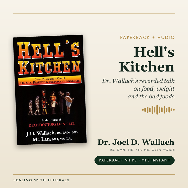 Hell's Kitchen paperback with audio companion by Dr. Wallach