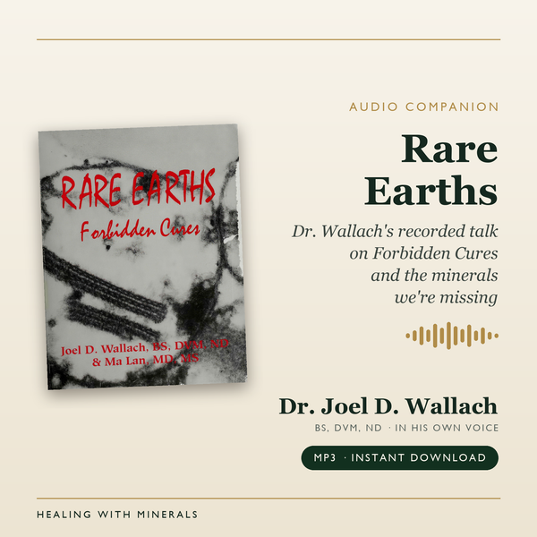 Rare Earths Audio Companion by Dr. Wallach - MP3 digital download