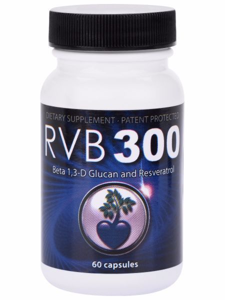 RVB300 Beta 1,3 D Glucan Resveratrol 1