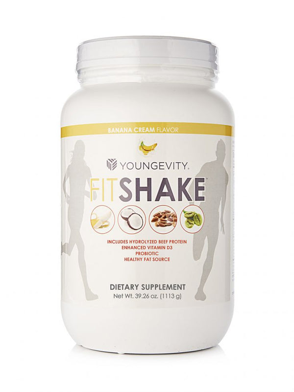 Youngevity FitShake Banana Cream 2.4 Lbs